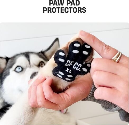 DF Co. Dog Paw Pad Protector | Protects from Hot Surfaces, Provides Extra Grip, Keeps Paws Clean, Prevents Paw Allergies (XL, 20, Count) in Saudi Arabia