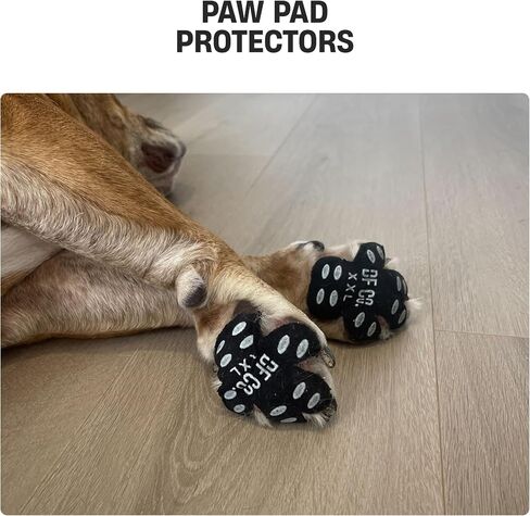 DF Co. Dog Paw Pad Protector | Protects from Hot Surfaces, Provides Extra Grip, Keeps Paws Clean, Prevents Paw Allergies (XL, 20, Count) in Saudi Arabia
