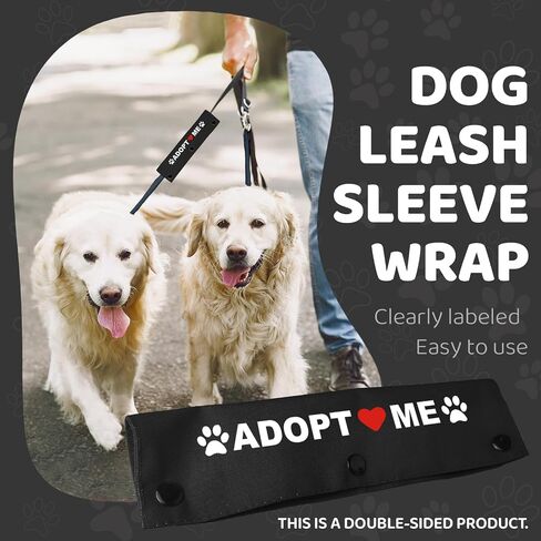 Selectively Social Do Not Pet Pet Leash for Dogs, Funny Dog Leash Wrap for Pet Dog Lovers Owners Gift (Black) in Saudi Arabia