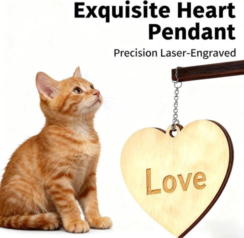 Cat & Dog Memorial Picture Frame - Rotating Wooden 4×6 Photo Frame for Pet Loss - Memorial Gifts for Loss of Cat, Dog or Beloved Pet - Pet Bereavement Sympathy Gift for Remembrance in Saudi Arabia