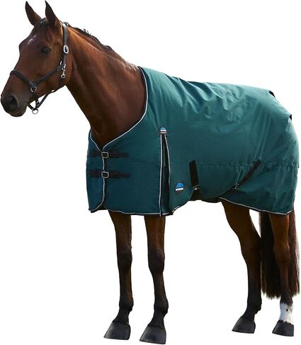 WeatherBeeta ComFiTec Classic Turnout 220g, Forest Green/Black, 84" in Saudi Arabia