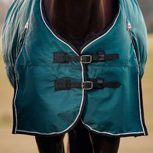WeatherBeeta ComFiTec Classic Turnout 220g, Forest Green/Black, 84" in Saudi Arabia