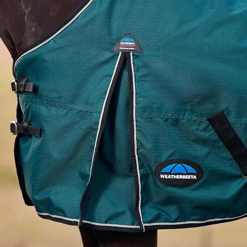 WeatherBeeta ComFiTec Classic Turnout 220g, Forest Green/Black, 84" in Saudi Arabia