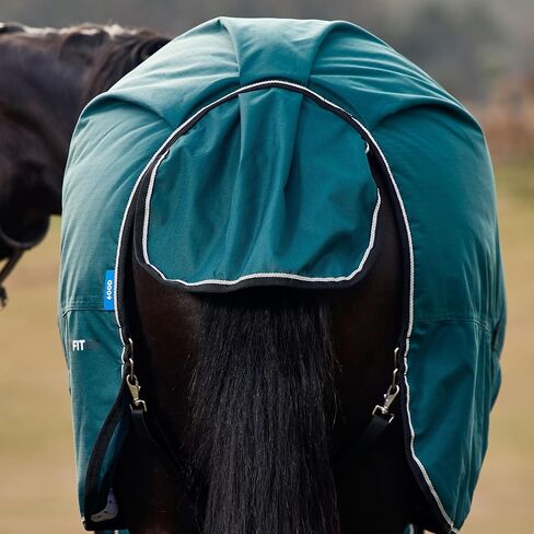 WeatherBeeta ComFiTec Classic Turnout 220g, Forest Green/Black, 84" in Saudi Arabia