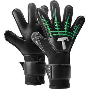 T1TAN Beast Goalkeeper Gloves for Kids - Without Finger Protection - Soccer Goalie Gloves Youth - for The Little up-and-Coming Keepers - Size 4-6