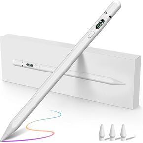 Pencil 1st Generation for Apple, Stylus Pen for iPad (2018-2023) with USB C Charging, Palm Rejection & Tilt Sensitivity, Pencil for iPad 6-10 Gen, iPad Pro 11"/12.9", iPad Air 3/4/5, iPad Mini 5/6