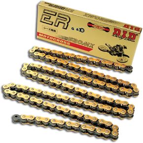DID 520MX-114 Gold Chain with Connecting Link