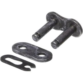 RK Racing Chain 428MXZ-122 (428 Series) Steel 122 Link Heavy Duty MX/SX Racing Non O-Ring Chain with Connecting Link