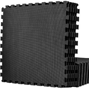innhom 12/24/48 Tiles Gym Flooring Gym Mats Exercise Mat for Floor Workout Mat Foam Floor Tiles for Home Gym Equipment Garage