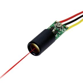 Quarton Laser Module VLM-635-31 LPT (TTL Modulation Red Dot Laser Module, Analog Laser Module)