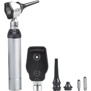 Zniry Veterinary Otoscope Opthalmoscope LED ENT Diagnostic Set, with Diagnostic Premium Instruments Vet Otoscope Set, Otoscope for Dogs, Pet Otoscope