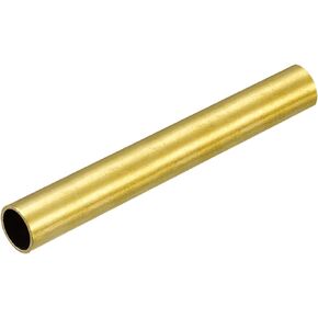 uxcell Brass Tube, 11mm OD 0.5mm Wall Thickness 100mm Length Round Pipe Tubing for Industry, DIY Projects