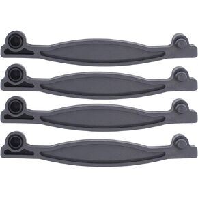 NewYall 4Pcs Intake Manifold Tuning Valve Runner Arm for Chevrolet Cruze 2011-2016 Sonic 2012-2018 55570283