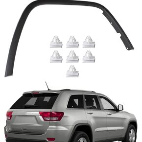New Front Passenger Side Plastic Fender Flare Paintable Factory Style Wheel Covers Textured Black Fit For Jeep Grand Cherokee 2011-2016