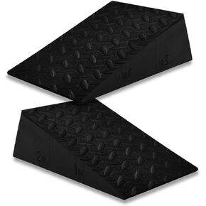 JC Free Squat Wedge Block Elevate Heels for Improved Squats Weightlifting and Calf Stretching Enhance Mobility Balance and Strength Performance Set of 2