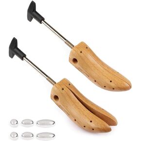 FootFitter Women’s One-Way High Heel Shoe Stretcher for 1" to 3" Heels/Pumps - Stretch, Loosen, & Widen Heels - Set of 2