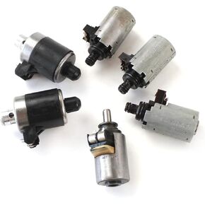 Kessocco 6PCS 722.6 Solenoids Set 5-Speed Automatic Transmission Compatibile with Mercedes Benz Tested D-o-d-g-e Freightliner Sprinter 2500 3500 Replace# 1402770035 1402770098