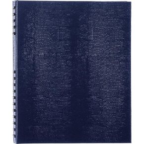 بلو لاين ،نوت برو™ ،دفتر ملاحظات ،نظام الفهرسة ،10.75 × 8.5 بوصة ،150 صفحة ،أزرق نيلي (A10150.BLU)