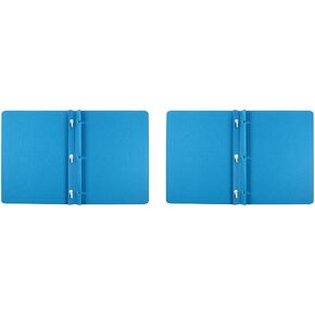Oxford Title Panel and Border Front Report Covers, Light Blue, Letter Size, 25 per Box, (52501EE)