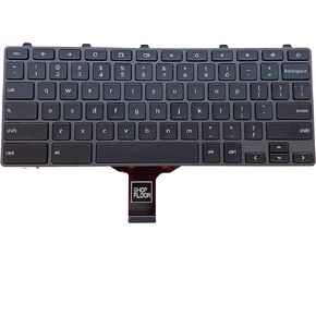 LTPRPTS لوحة مفاتيح بديلة للكمبيوتر المحمول Dell Chromebook 11 3100 5190 US 00D2DT 0D2DT 0H06WJ H06WJ US