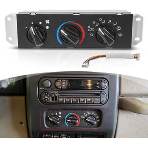 55037473AB وحدة لوحة التحكم في المناخ A/C ولوحة التحكم في السخان متوافقة مع 1999-2004 Jeep Wrangler TJ استبدال # HS-373 HS373 SM2107 1S2187 in Kuwait