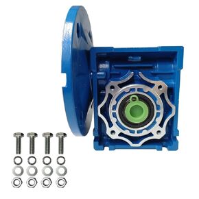 PreAsion RV040 Worm Gear Reducer Ratio 40:1 Square Type Worm Gearbox Speed Reducer with Motor Special Reducer