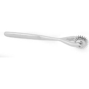 Wartenberg Neuro Pinwheel Stainless Steel Diagnostic Instrument Pin Wheel 3 Head - Strong Pinwheel, Silver