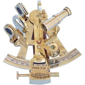 Brass Sextant 5" by NauticalMart