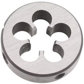 14mm X 1.25 Metric Left Hand Round Die, Machine Thread Die M14 X 1.25mm Pitch