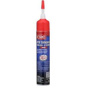 CRC RTV Silicone Sealant 14059 – 6.5 Wt Oz., Red, General Purpose High Temperature Gasket Sealant
