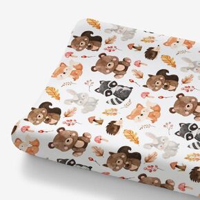 HawSkgFub Duck Hunting Mallard Hunter Changing Pad Cover for Baby Boys, Wild Animal Bird Reeds Blue Diaper Change Table Covers, Soft Stretchy Safe Snug Fitted Changing Mat Sheets Fit 32"/34" x 16"