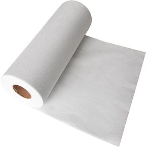 HONEYSEW Tear Away Sewing Machine Embroidery Stabilizer Backing 1.8 Ounces Medium Weight Cut into Variable Sizes - for Machine Embroidery and Hand Sewing (10"x50yd)