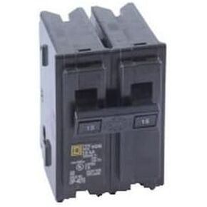 Square D HOM215 Plug-In Mount Standard Miniature Circuit Breaker 2-Pole 15 Amp 120/240 Volt AC Homeline
