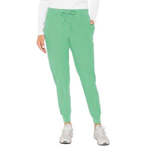 Med Couture Women's Peaches Collection Seamed Jogger Scrub Pant, Gelato, X-Small Petite