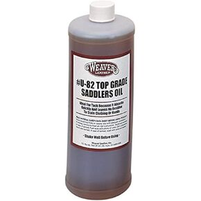Weaver Leather U-82 Top Grade Saddlers Oil Clear, 1 quart