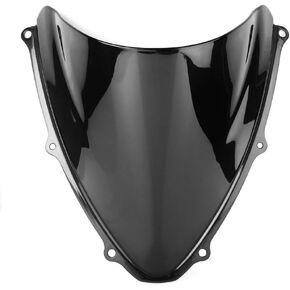 GZYF Smoke Tinted Windscreen Windshield Set for Suzuki GSXR 600 750 2006 2007 06 07 K6 Black