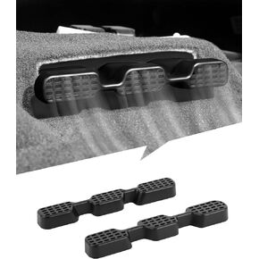 JeCar Under Seat Vent Deflectors Rear AC Vent Directional Extension Fit for RAM 2018-2023