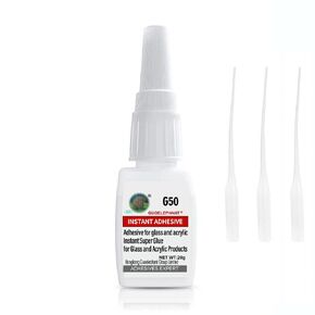 Glass Glue, Glue for Acrylic, for bonding Between Glass and Glass,Glass and Other Material. Instant Super Glue for Glass,Acrylic,Glasses,Crystal,Mirror,Rear View Mirror,Windshield,Plexiglass,Screen