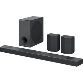 LG Sound Bar with Surround Speakers S95QR - 9.1.5 Channel, 810 Watts Output, Home Theater Audio with Dolby Atmos, DTS:X, and IMAX Enhanced, Black