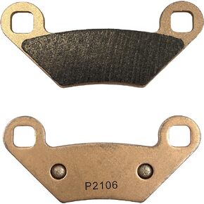 Demon Powersports Rear Sintered Brake Pads for (2009-20) Polaris Sportsman/Scrambler, Built In High Density Sintered Metallic Material For Better Grip, Reduced Brake Fade, Longer Life Span