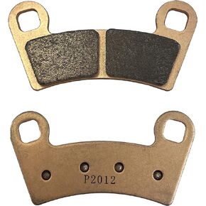 Demon Powersports Front Left/Right Rear Sintered Brake Pads (2008)(2010-21) Polaris RZR/Outlaw, In High Density Sintered Metallic Material For Better Grip, Reduced Brake Fade, Longer Life