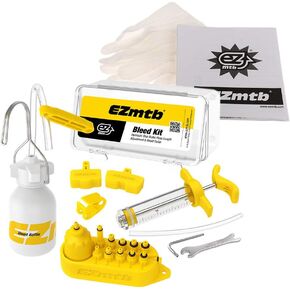 Fireyouracing Mountain Bike Hydraulic Disc Brake DOT Mineral Oil Bleed Kit for AVID Formula Hanyes Echo Shimano Tekro HS33 Magura Nutt (Normally Combination)