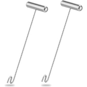 Fish Hook Remover Tools Summer Fishing Hook Saltwater Dehooker Aluminum and Stainless Steel Fish Dehooker for Fisherman, 12 Inches