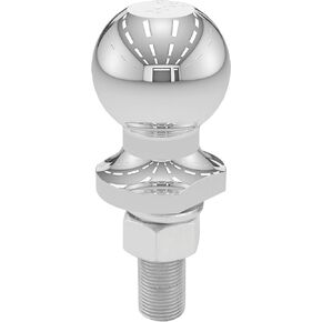 CURT 40065 Chrome Trailer Hitch Ball, 3,500 lbs, 2-Inch Diameter, 3/4 x 2-1/8-Inch Shank