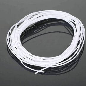 10 Yard White Long Wax Candle Wick Flat Braided Cotton Core for DIY Oil Lamps Craft Candle Making Supplies
