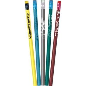 GRAPHITE Round Shape Misprint Pencils - 2 HB Led, Unsharpened with Eraser Perfect for Drawing, Writing, School Use and Craft Projects - Box of 144 Pcs