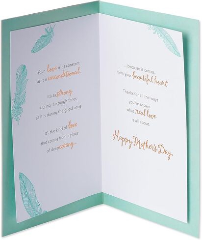American Greetings Mothers Day Card For Mom (Your Love is Unconditional) in Saudi Arabia
