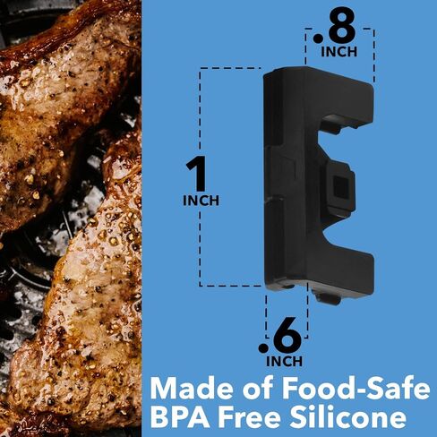 Impresa - Silicone Air Fryer Rubber Bumpers - 8 Pack - Protective Feet for Vortex, Cosori, and Other Compatible Brands - Prevents Tray and Basket Damage - Replacement Parts in Saudi Arabia