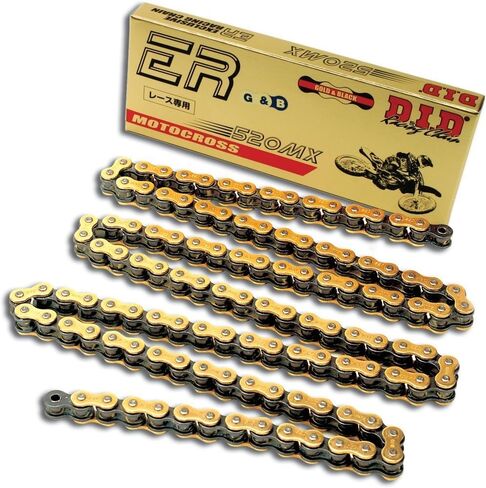 DID 520MX-114 Gold Chain with Connecting Link in Saudi Arabia