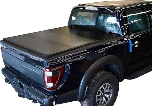 Lotyjonkk Hard Tri-Fold Truck Bed Tonneau Cover Compatible with 2005-2024 Nissan Frontier 5FT/ 5' (60") Bed (NOT for México) HD079 in Saudi Arabia